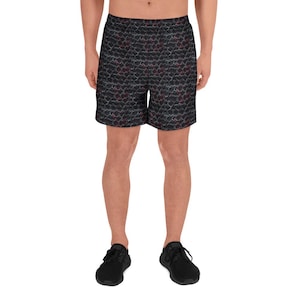 Short de sport unisexe à motif chaîne | Streetwear audacieux et intrépide