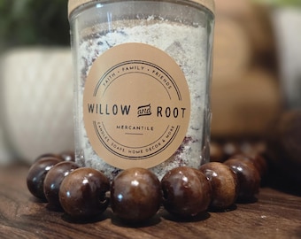 Goat Milk Bath | Botanical Bath Soak | Oatmeal Bath | Spa | Milk Bath | Willow and Root Signature Botanical Blend | Gift | Bath & Beauty