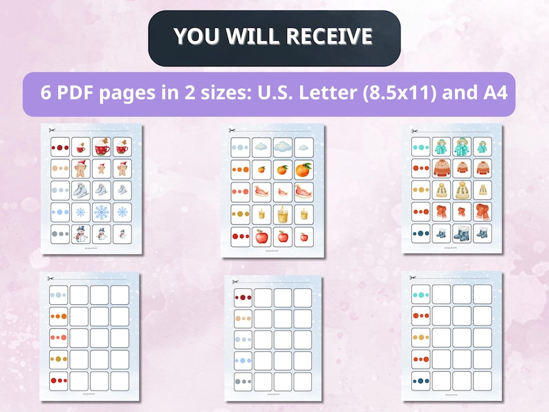 Engage your little ones with our Winter Size Sorting Activity! This Montessori-inspired math game features printable cards designed for toddlers, preschoolers, and homeschool kids. Perfect for developing size recognition and sorting skills, our fun winter-themed cards make learning enjoyable. Simply print, cut, and watch your kids develop essential math skills while playing.