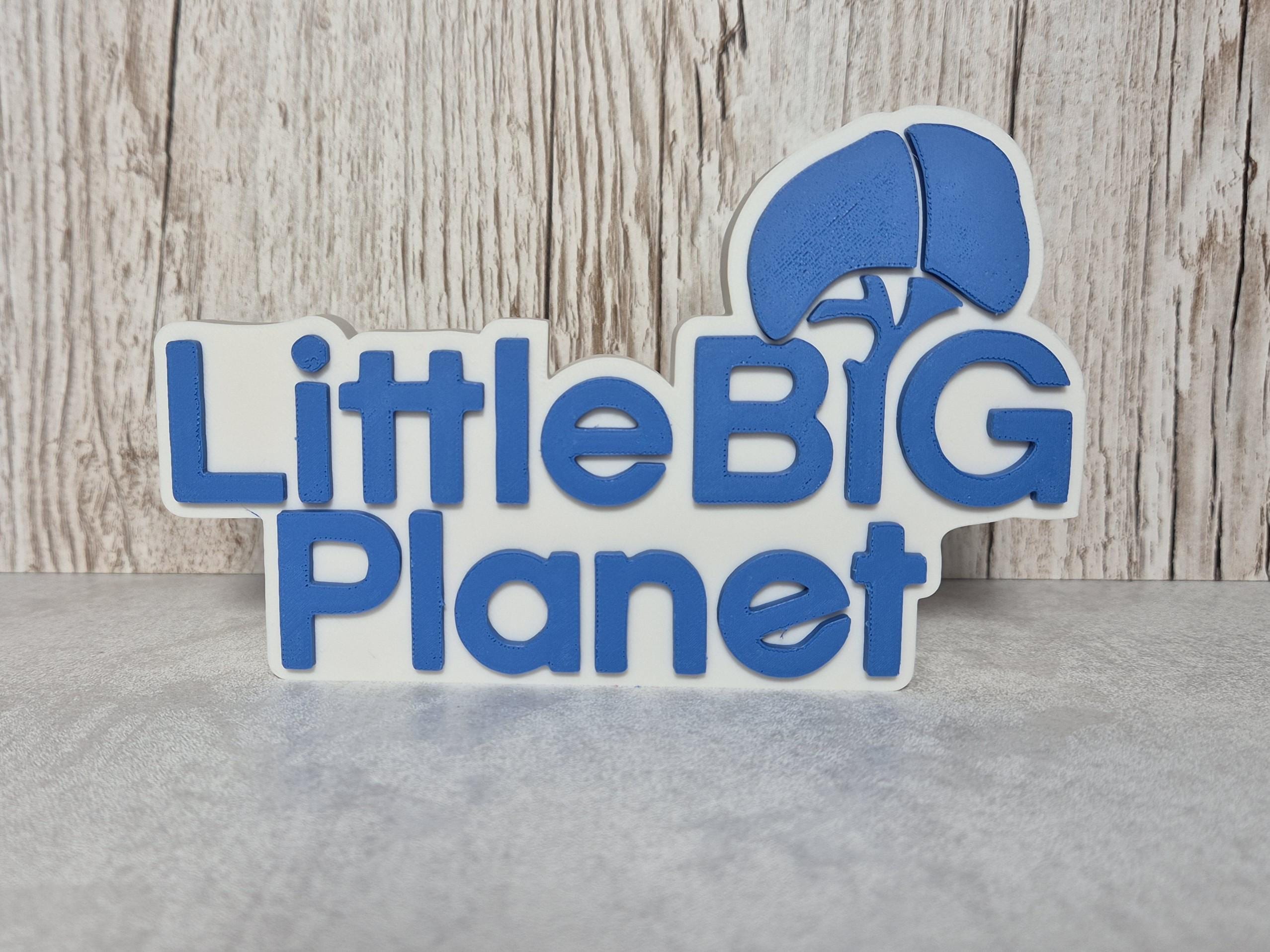 Little Big Planet 3D Printed Desk Sign: Gamer Decor - Etsy
