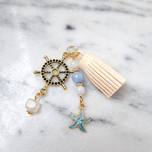Key rings/bag charms ~ unique pieces