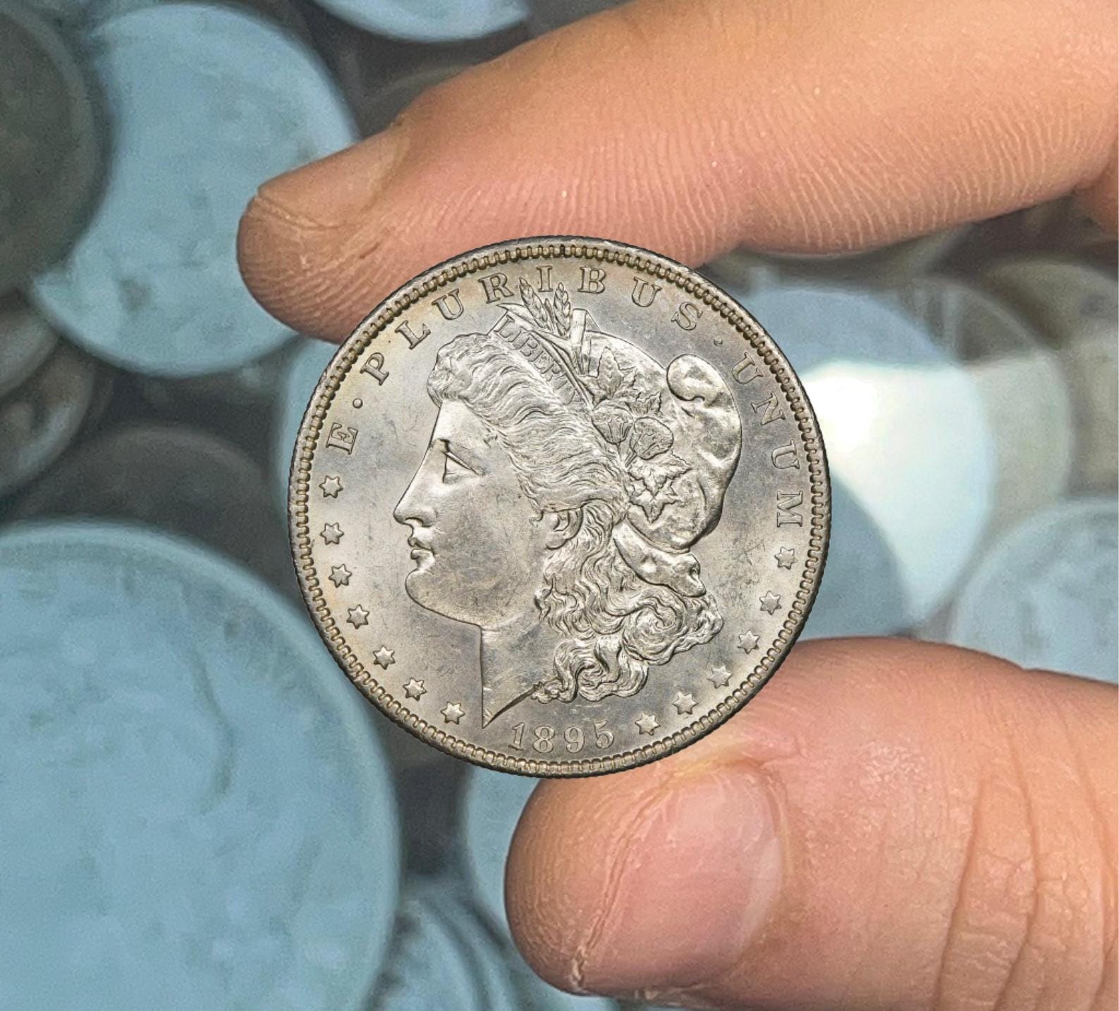 1895年 ジョージ・ワシントン 1セント硬貨 1936年 アメリカ