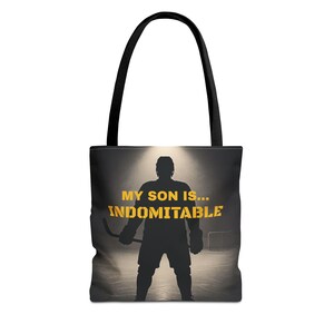 Hockey Tote Bag - Ice Hockey Bag - Everyday Purse - Perfect Gift for Hockey Mom - Gift for Hockey Family