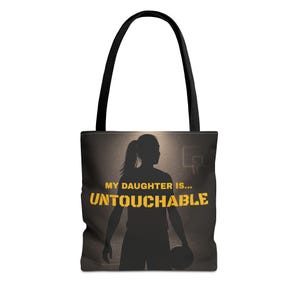 Basketball Tote Bag - Basketball Bag - Everyday Purse - Gift for Basketball Mom/Parent - Girl Basketball Player - Gift for Basketball Family