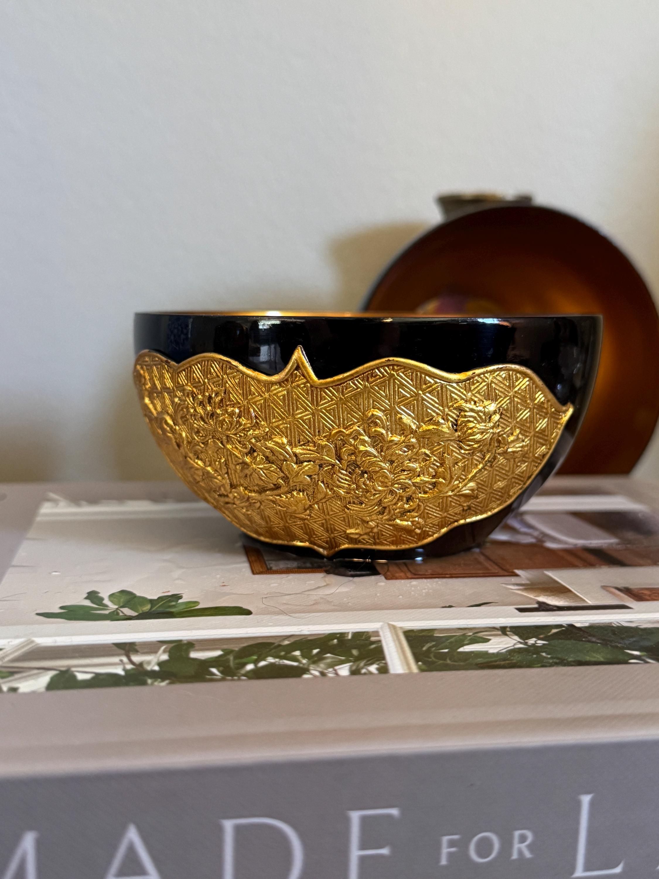 ヴィンテージ中国福州漆器ボウル 2個セット - Etsy 日本