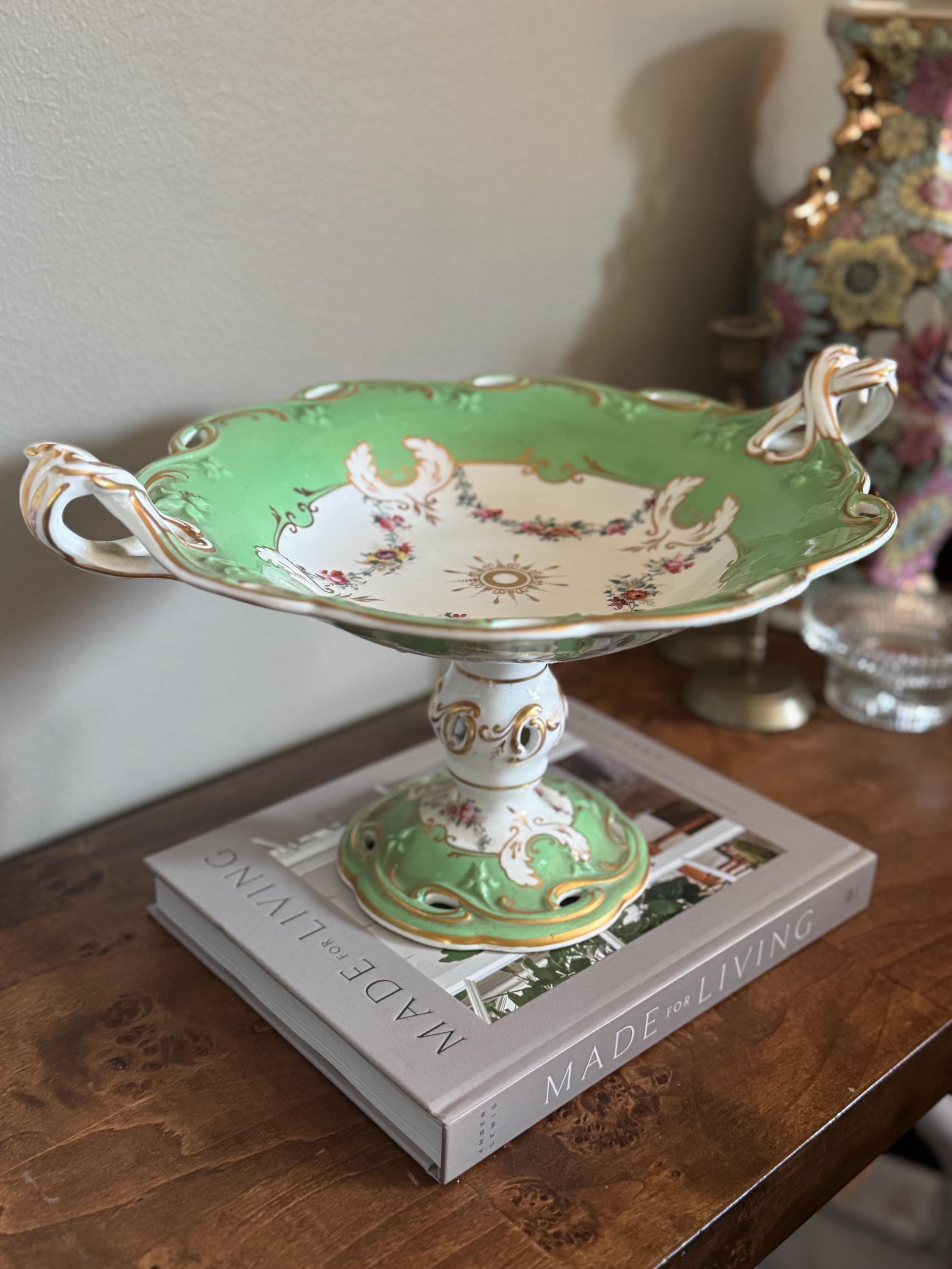 Porcelain Compote - Etsy