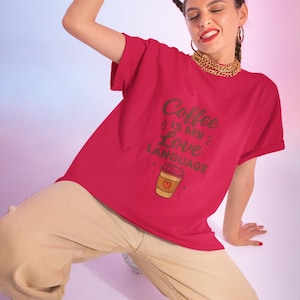 Funny Coffee T-Shirt, Coffee Lover Shirt, Caffeine Addict Tee, Barista Graphic Top, Gift for Coffee Drinkers, Casual Unisex Tee