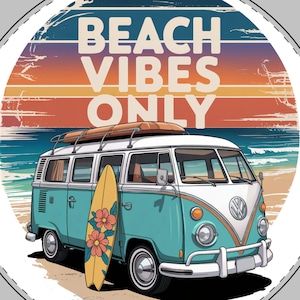 Beach Vibes PU Leather Mouse Mat, Surfing Desk Accessory, Ocean Lover Gift, Summer Home Decor, Coastal Workspace