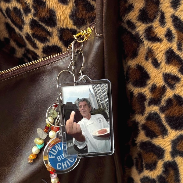 Anthony Bourdain keychain | key ring