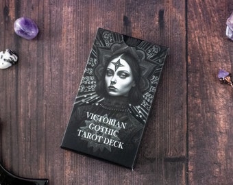 Victorian Tarot Card Deck | Gothic Tarot Cards | Full Tarot Card Deck of 78