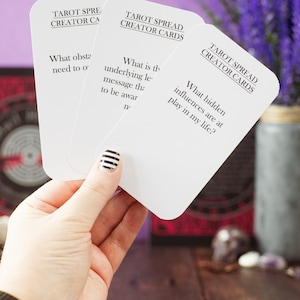 Beginner Tarot, Tarot Spread Creator, Tarot Reading Prompt Ideas, Template Spreads