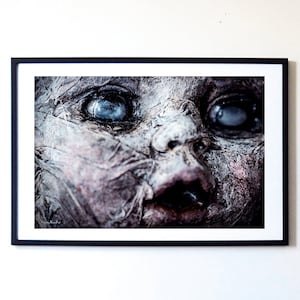 Halloween Home Decor | halloween Photo Creepy doll, Spooky, Gothic art, Haunted doll, weird art, Horror Doll, Dead Doll