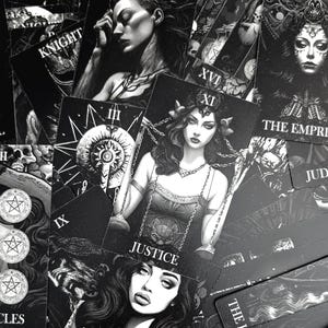 Beginner Friendly Tarot Cards Deck, 78 Card Deck , Perfect for Newbies and Spiritual Gifts