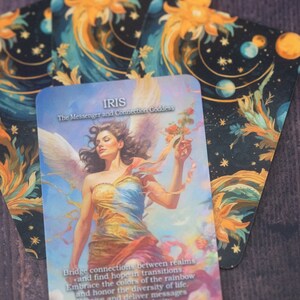 Greek Goddess oracle cards oracle deck, 16 card deck, affirmation cards, tarot deck, oracle cards, feminine cards, greek pantheon image 7