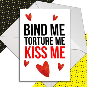 Funny BTK Serial Killer Valentines Cards, Birthday Card for True Crime ...