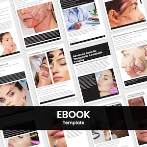 Aesthetic eBook Bundle for Botox, Fillers, Microneedling, Skin Boosters & Clinic Success