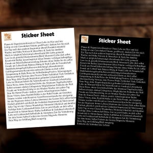 Wörter Sticker, Spruch Sticker, Motivations Aufkleber, Inspiration, Achtsamkeits Sticker, Selbstreflektion, Notiz-Aufkleber, Du Schaffst Das
