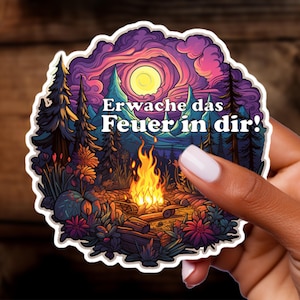 Motivation Sticker, Selbst Liebe, Aufkleber, Natur, Wasserfeste Vinyl Sticker, Kindle Sticker, Laptop Sticker & Bullet Journal