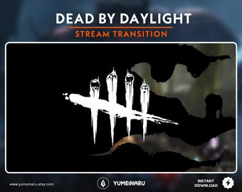 Dead by Daylight Stream Transition | Animated Stinger with Sound | DbD Stinger | Horror Twitch Overlay Dead by Daylight