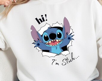 スティッチシャツデザイン、リロ・アンド・スティッチ SVG PNG