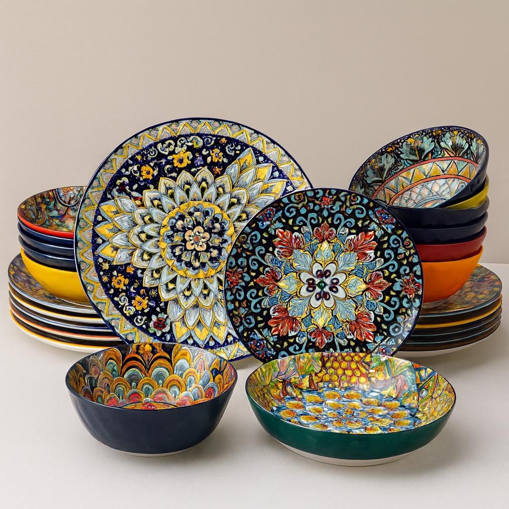 Colorful Dinnerware Canada