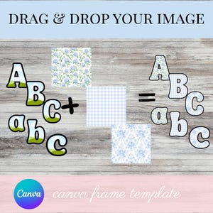Canva Font Frame Tan Songbird