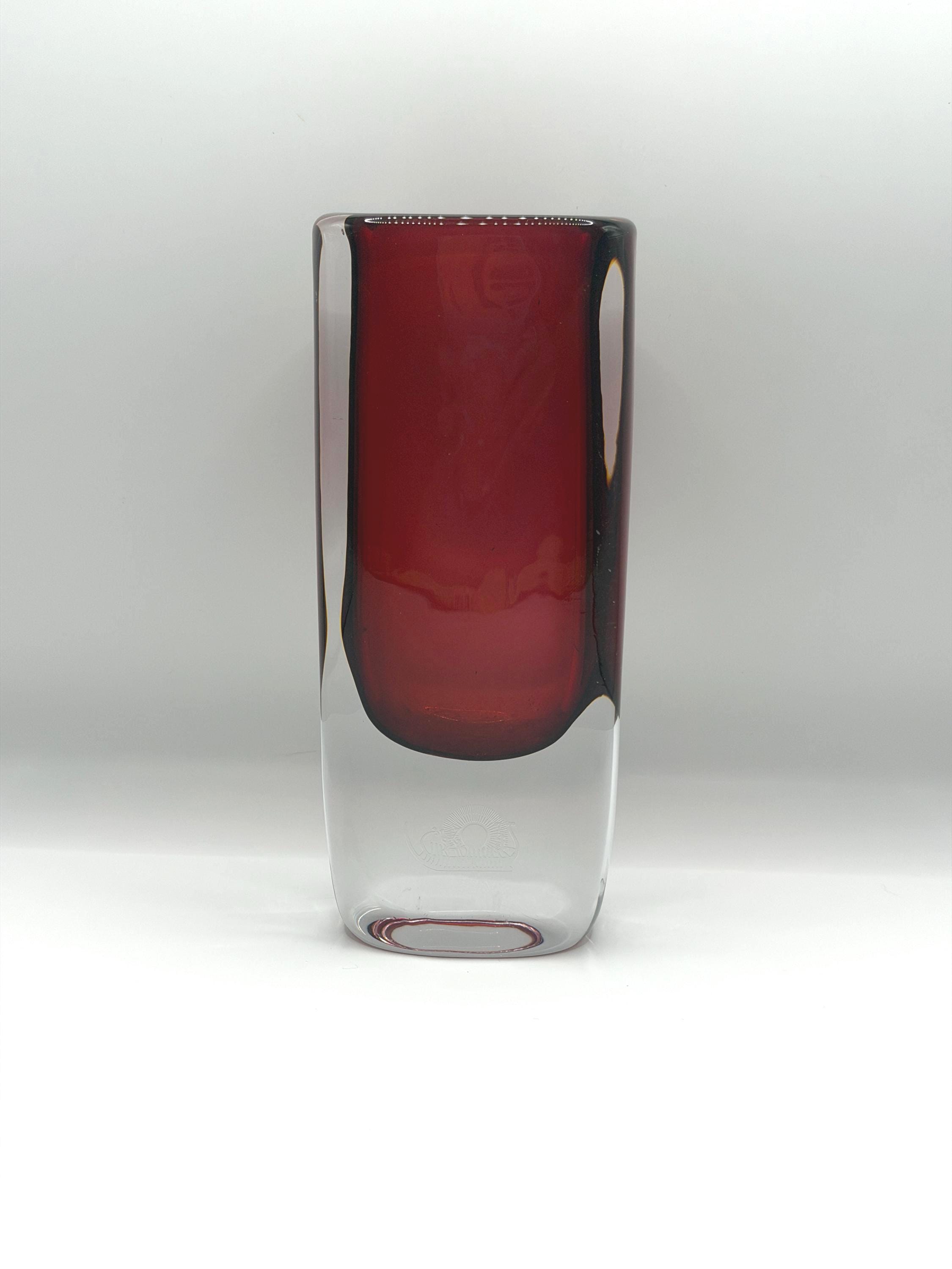 Nils Landberg Orrefors Vase - Etsy