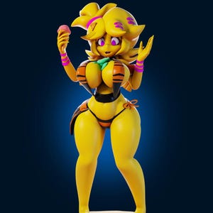 Chikeu &quot;Swimsuita , 3D Painted Figures, Action Figurines, Handmade Miniature Scupulture, Gift Figurine