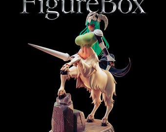 Bleach Nelliel Centaur 3D Painted and Unpainted Figures | Action Figures | Miniature Scupulture | Gift Figurine