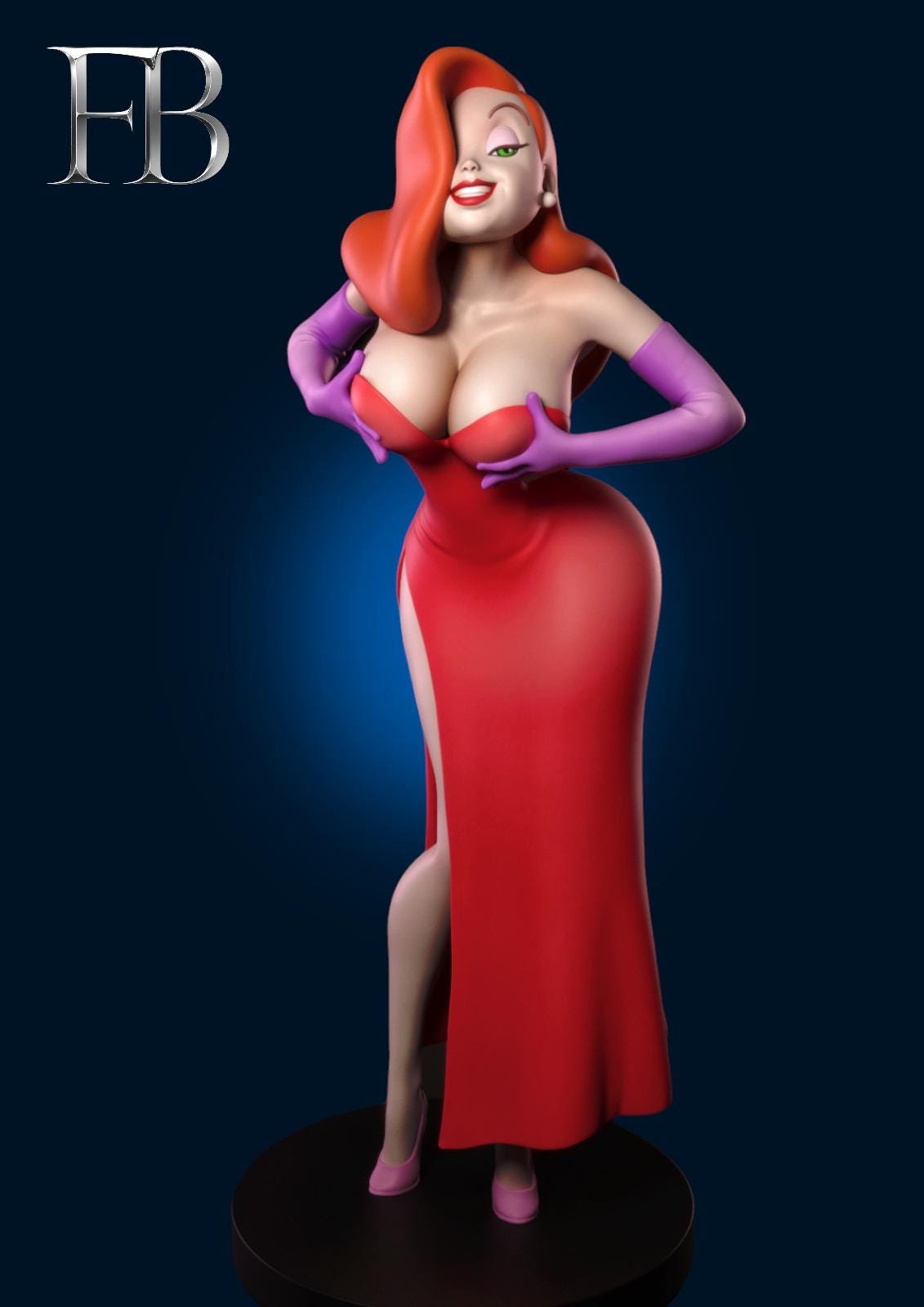 Jessica rabbit toy - Etsy 日本