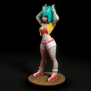 Zenka , 3D Painted Figures, Action Figurines, Handmade Miniature Scupulture, Gift Figurine