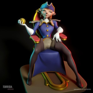 captan , 3D Painted Figures, Action Figurines, Handmade Miniature Scupulture, Gift Figurine