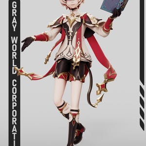 Dahla, figure dipinte in 3D, action figure, sculture in miniatura fatte a mano, statuette regalo