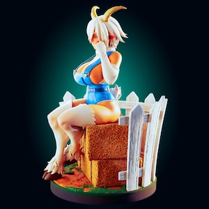 Sanne Gaot, 3D Painted Figures, Action Figurines, Handmade Miniature Scupulture, Gift Figurine