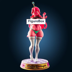 Princess bumblegan, 3D Painted Figures, Action Figurines, Handmade Miniature Scupulture, Gift Figurine