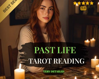 Lectura de Tarot de Vidas Pasadas: Memoria del Alma y Visión del Camino de Vida (Entrega en PDF)
