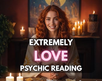Detaillierte Liebes-Psychic-Lesung, Same Hour Tarot-Beziehungs-Lesung, Soulmate & Zwillingsflammen-Klarheit