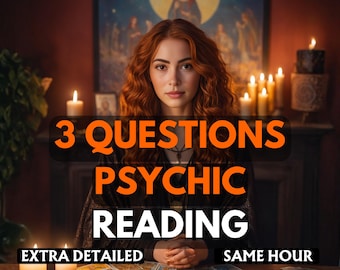 3 Fragen Psychic Reading, Tarot Karten Same Hour, Keine Werkzeuge Liebe, Karriere, zukünftige Lebensführung