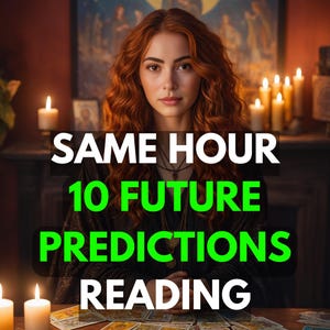10 previsioni psichiche future nella stessa ora, lettura accurata per amore, carriera, percorso di vita e intuizioni future