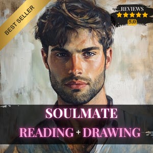 Soulmate Drawing & Reading, Future Husband Portrait, Psychic Spouse Insight, Draw My Soulmate, Psychic Love Reading, Soulmate Reading