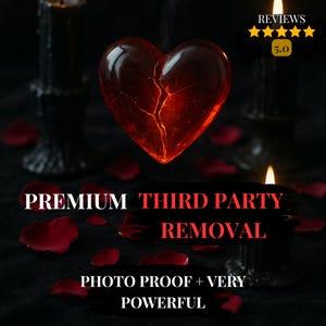 Break Up Spell to Separate Lovers Fast, PREMIUM Third Party Removal, Powerful Breakup Love Spell to End Relationship, Separation Spell
