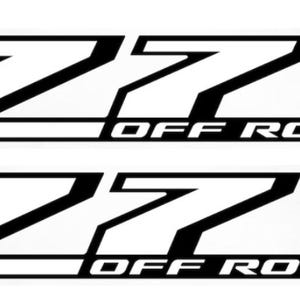 Z71 Off Road Decal Set of 2
