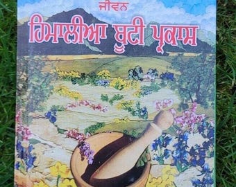 Himalaya Booti Parkash Punjabi Ayurvedic Book Hikmat Herbal Remedies Panjabi MA Hem