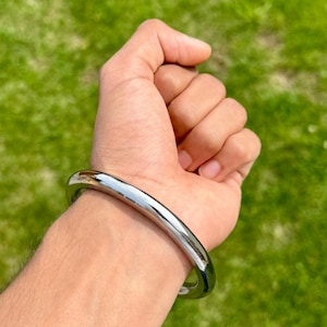 ステンレススチール カラ シーク カダ 見事な滑らかな伝統的なパンジャブ カカール A1R 新しい