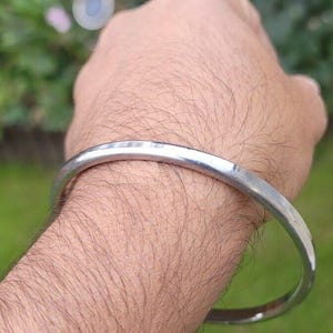 Sarbloh Kara Sikh Kada Kakaar Iron Smooth Karha Singh Kids Size Loha Bangle EE18R