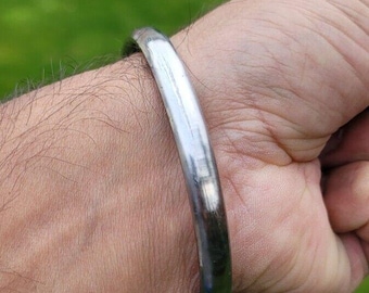 Sarbloh Kara Sikh Kada Kakaar Eisen Glatt Karha Singh Krieger Loha Armreif EE17R