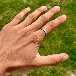 Zuiver ijzeren ring Sarbloh bescherming geluk amulet Punjabi Hindoe Sikh verstelbaar i30