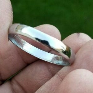 Brazalete liso tipo khalsa para bebé recién nacido Kara Iron Sikh Kada Singh Kaur CC2