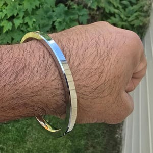 Stainless Steel Kara Sikh Kada Flat Plain Smooth Singh Kaur Punjabi Bangle K9R Bracelet Unisex Stunning Panjabi Karha Kadha New Design