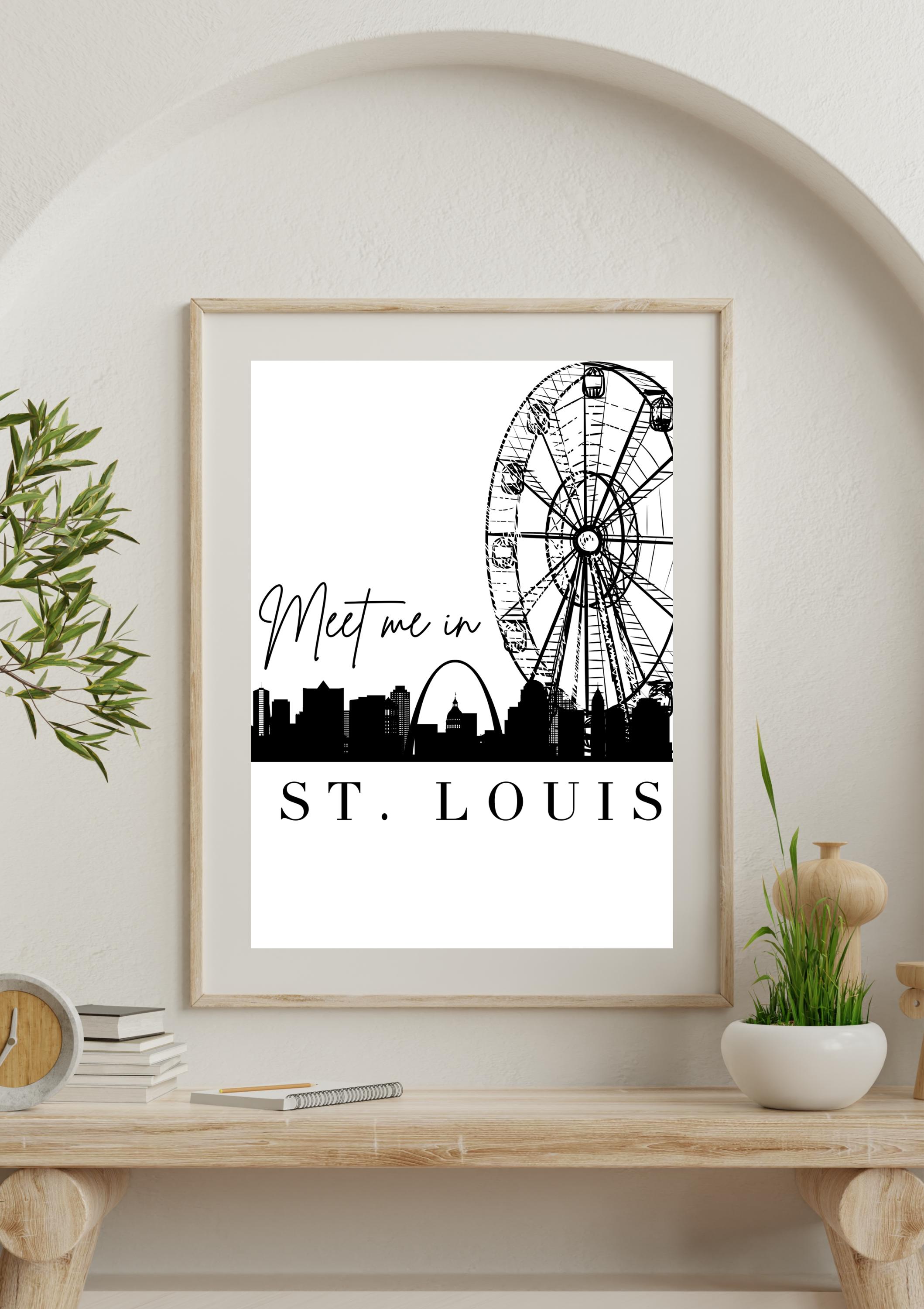 Meet Me in St Louis Poster - Etsy, حجم الصورة 2118x3000